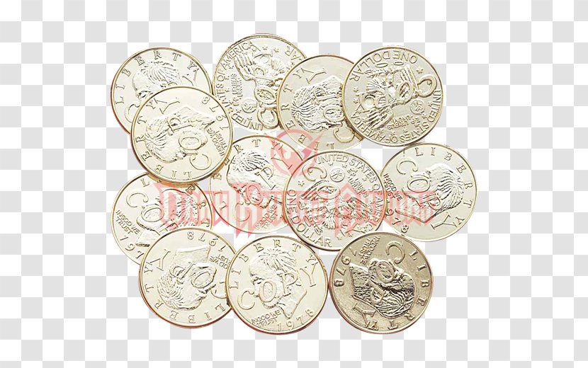 Gold Coin White Party Silver Transparent PNG