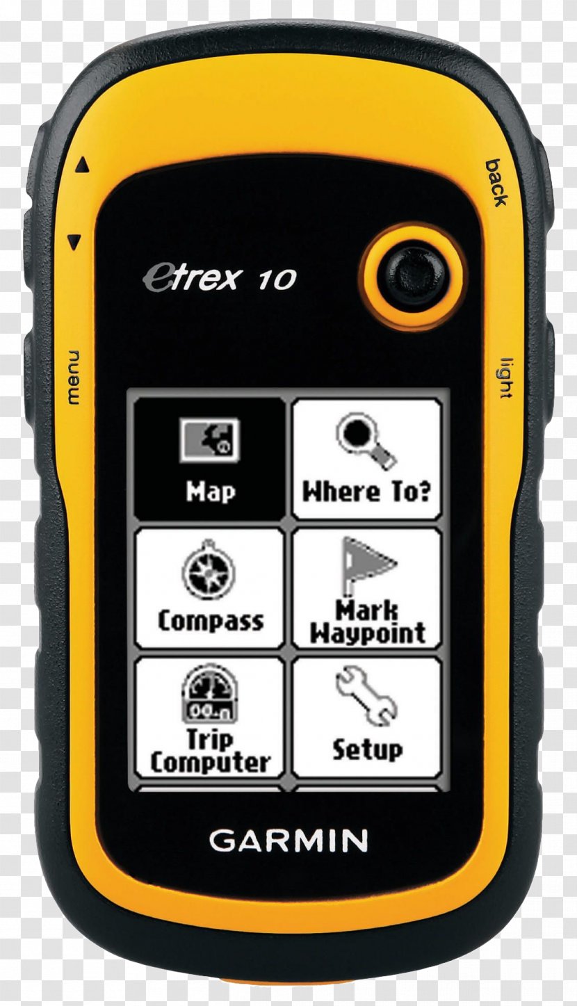 GPS Navigation Systems Garmin ETrex 10 Ltd. 30x - Electronics - Electronic Device Transparent PNG