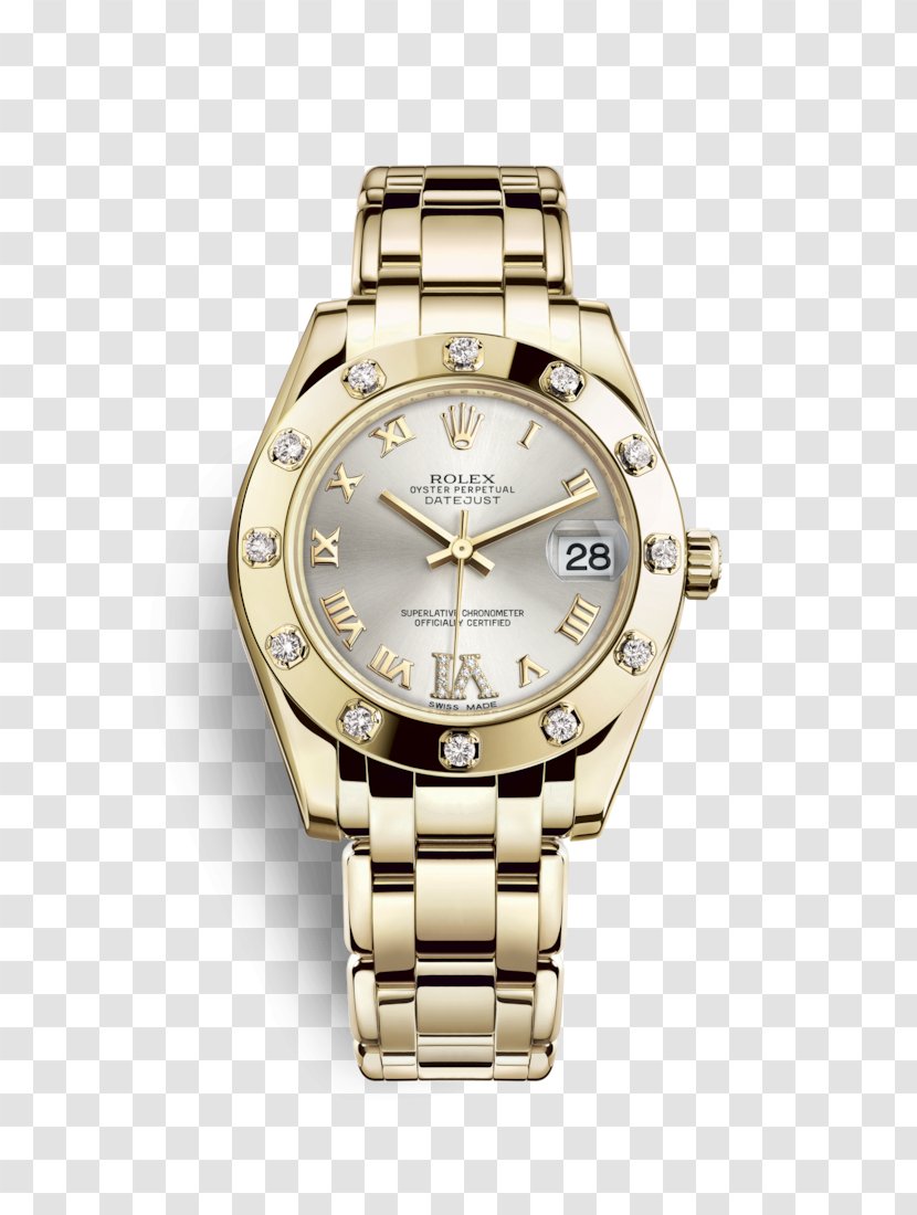 Rolex Datejust Counterfeit Watch Jewellery - Bezel Transparent PNG