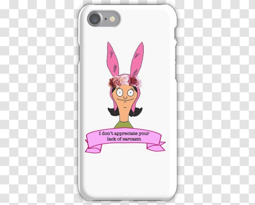 Apple IPhone 7 Plus Dunder Mifflin X Louise Belcher 8 - Iphone 6s - Bobs Burgers Transparent PNG