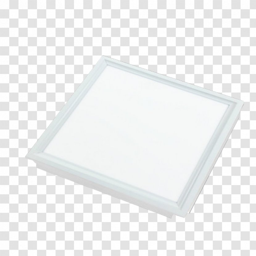 Rectangle - Product Object Square Flat Lamp Transparent PNG