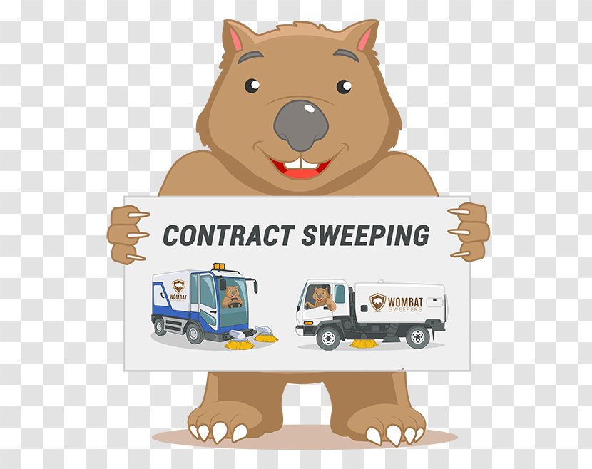 Wombat Sweepers Machine Street Sweeper Dog Scrubber Transparent PNG