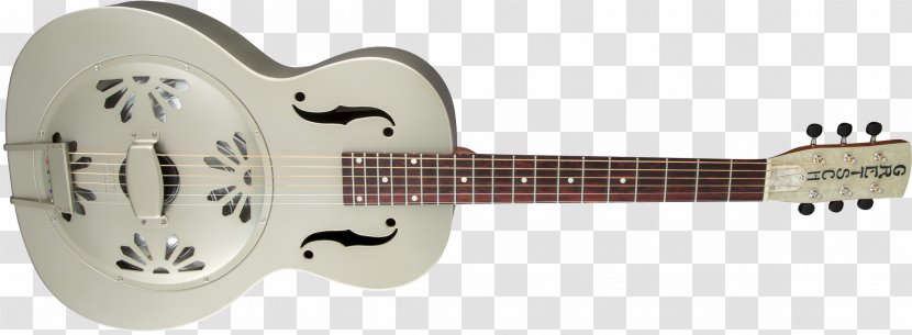 Acoustic-electric Guitar Resonator Gretsch - Neck - Electric Transparent PNG