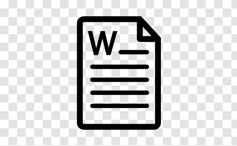 Microsoft Word Document - File Format Transparent PNG