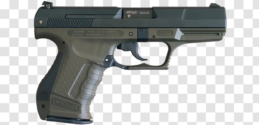 Walther P99 Carl GmbH Firearm P22 Pistol - Ppk - Carrying Weapons Transparent PNG