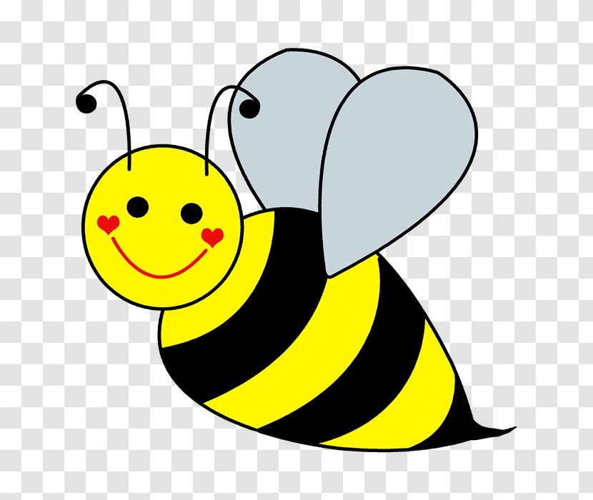 Bumblebee Clip Art Openclipart Honey Bee - Yellow Transparent PNG