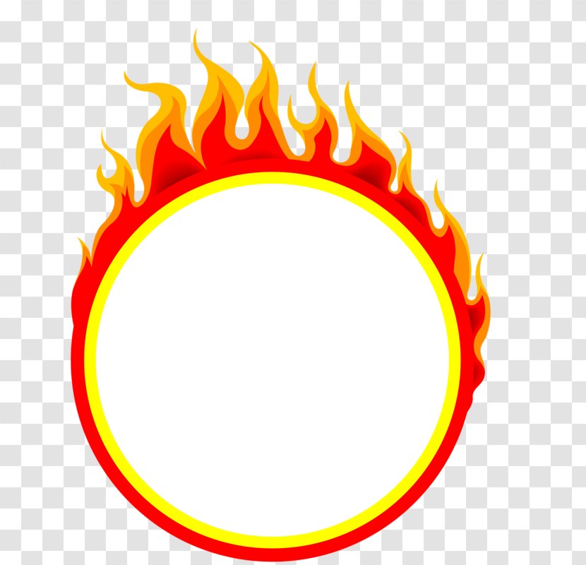 Flame Ring Of Fire Clip Art - Watercolor Transparent PNG