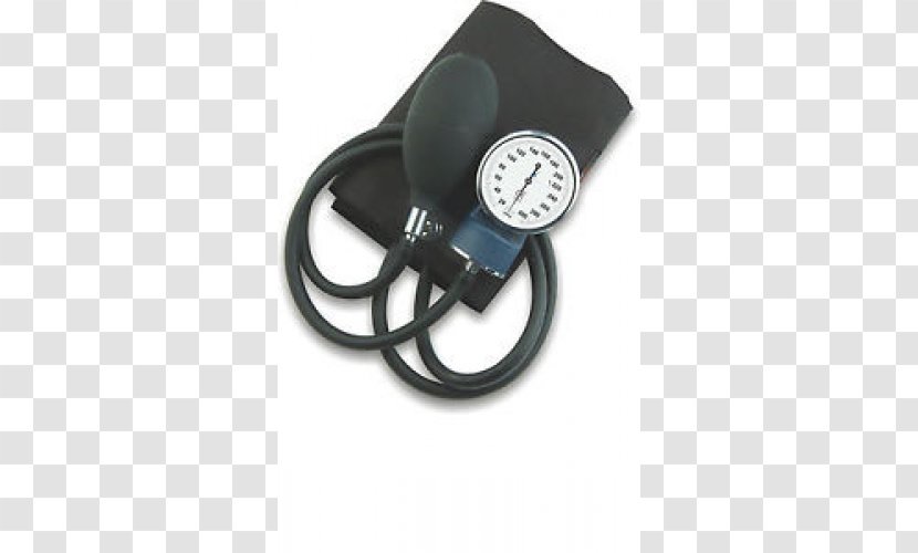 Sphygmomanometer Stethoscope Blood Pressure Pulse Medical Equipment - Aneroid Barometer - Cuff Transparent PNG