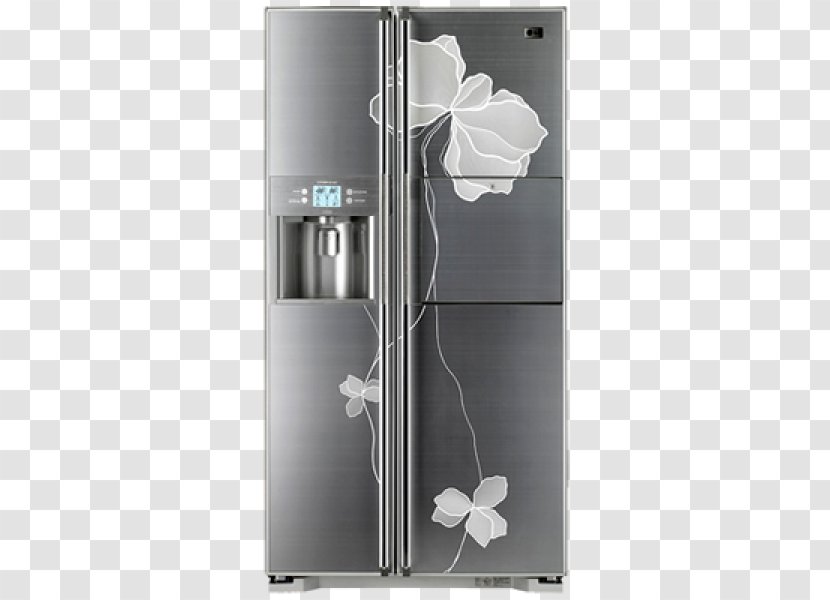 Refrigerator LG Electronics Home Appliance Auto-defrost Washing Machine - Image Transparent PNG