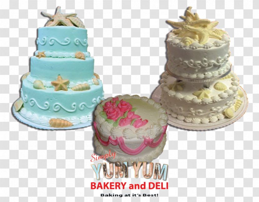 Buttercream Sugar Cake Torte Frosting & Icing Decorating - Our Wedding Transparent PNG