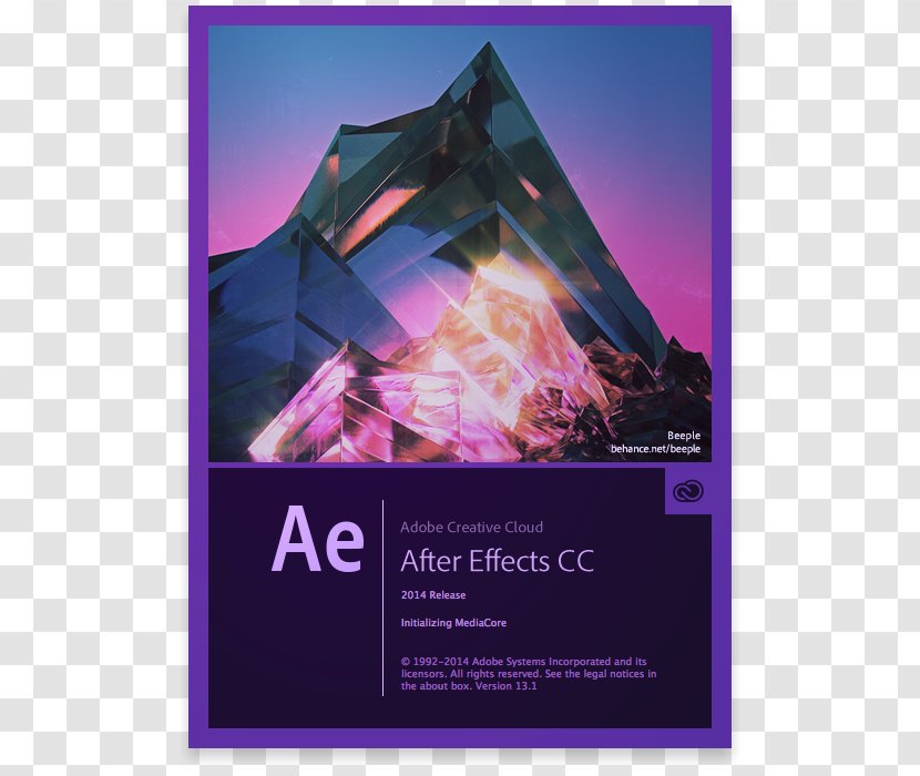 Adobe Creative Cloud After Effects Splash Screen Systems Computer Software - Logo Transparent PNG