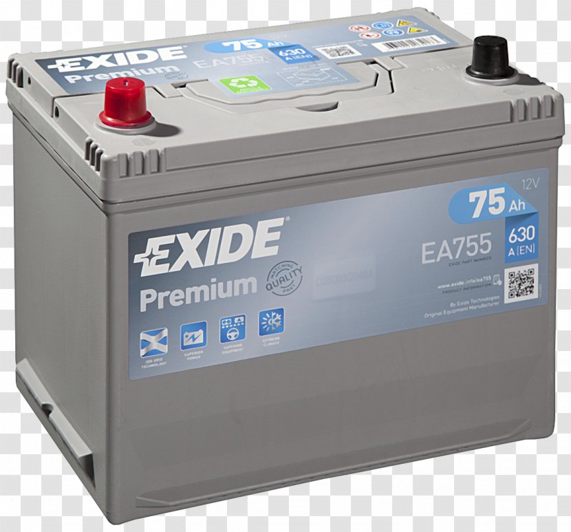 Car Automotive Battery Charger Exide Electric Transparent PNG