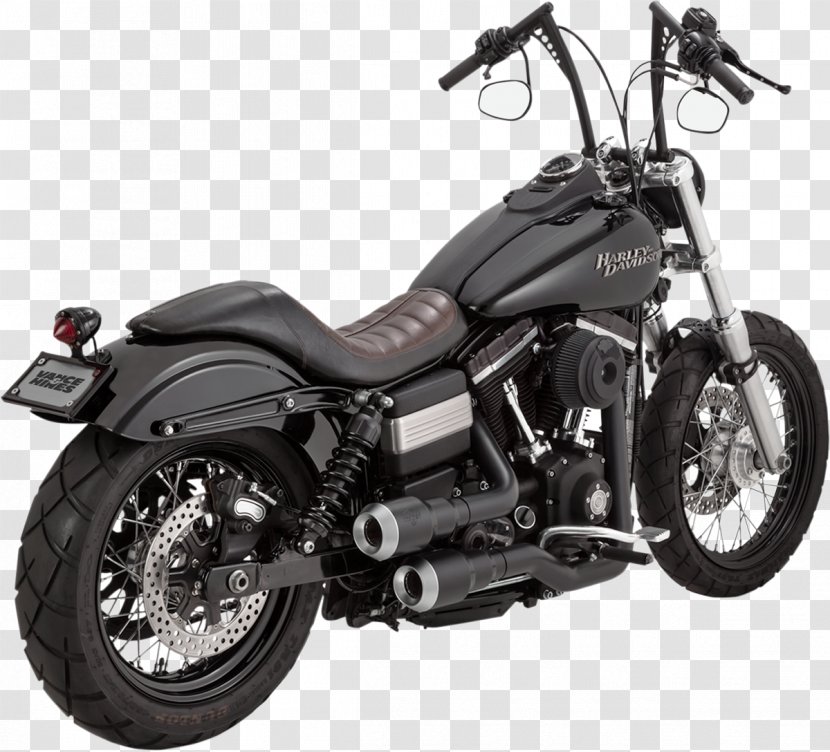 Exhaust System Harley-Davidson Super Glide Motorcycle Muffler - Grenade Transparent PNG