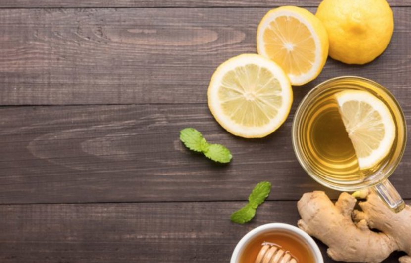 Ginger Tea Coffee Green Detoxification - Lemonade Transparent PNG