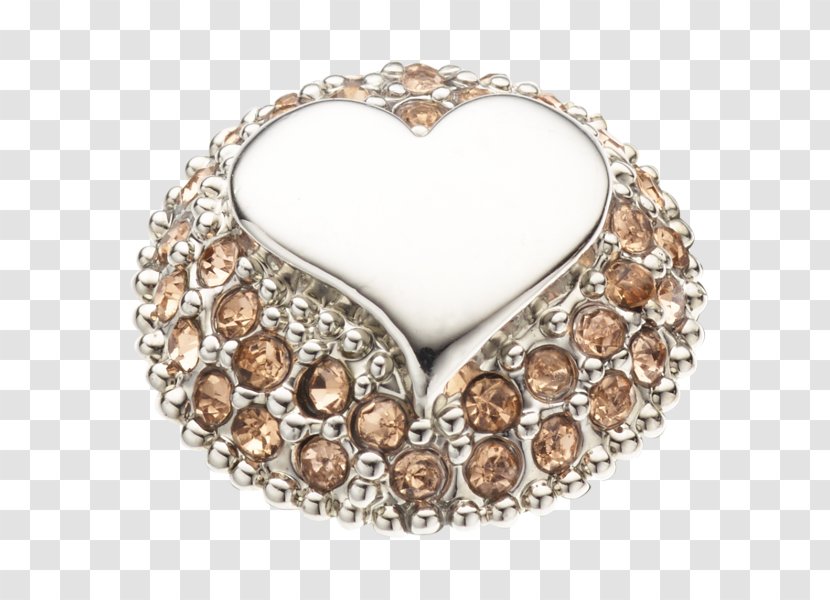 Jewellery Pavo Real GmbH Rhodium Bracelet Euro - Body Jewelry - Heart Transparent PNG