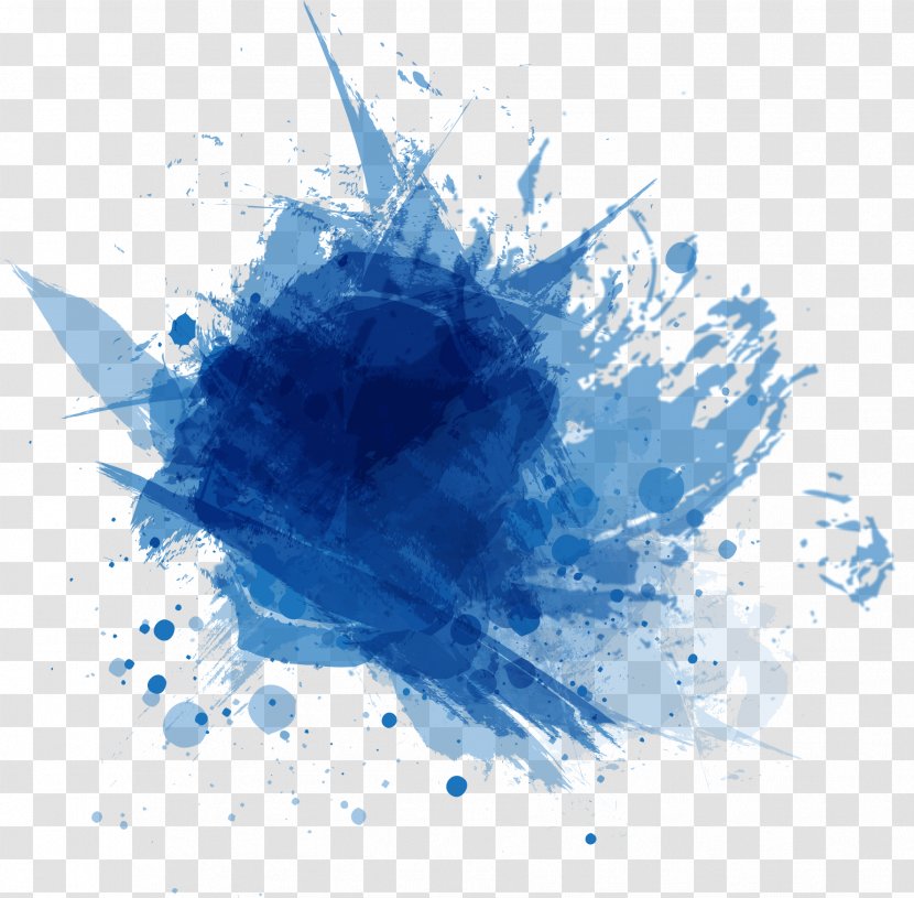 Ink Blue - Graffiti Transparent PNG