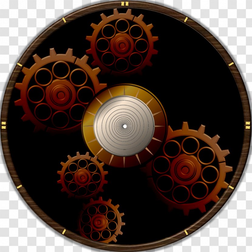 Compact Disc Circle - Orange Transparent PNG