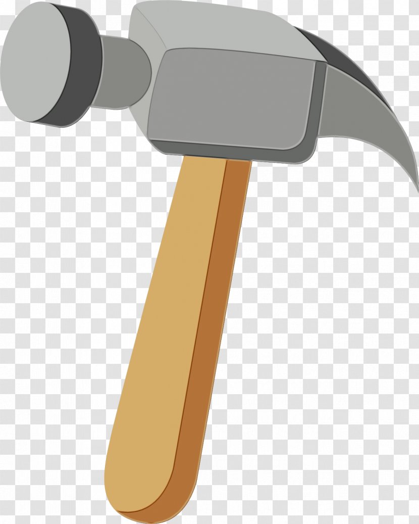 Hammer Tool - Watercolor Transparent PNG