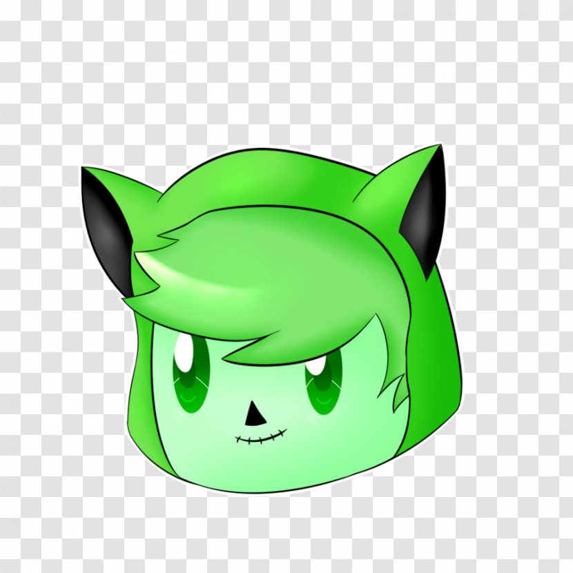 Cat Character Clip Art - Head Transparent PNG
