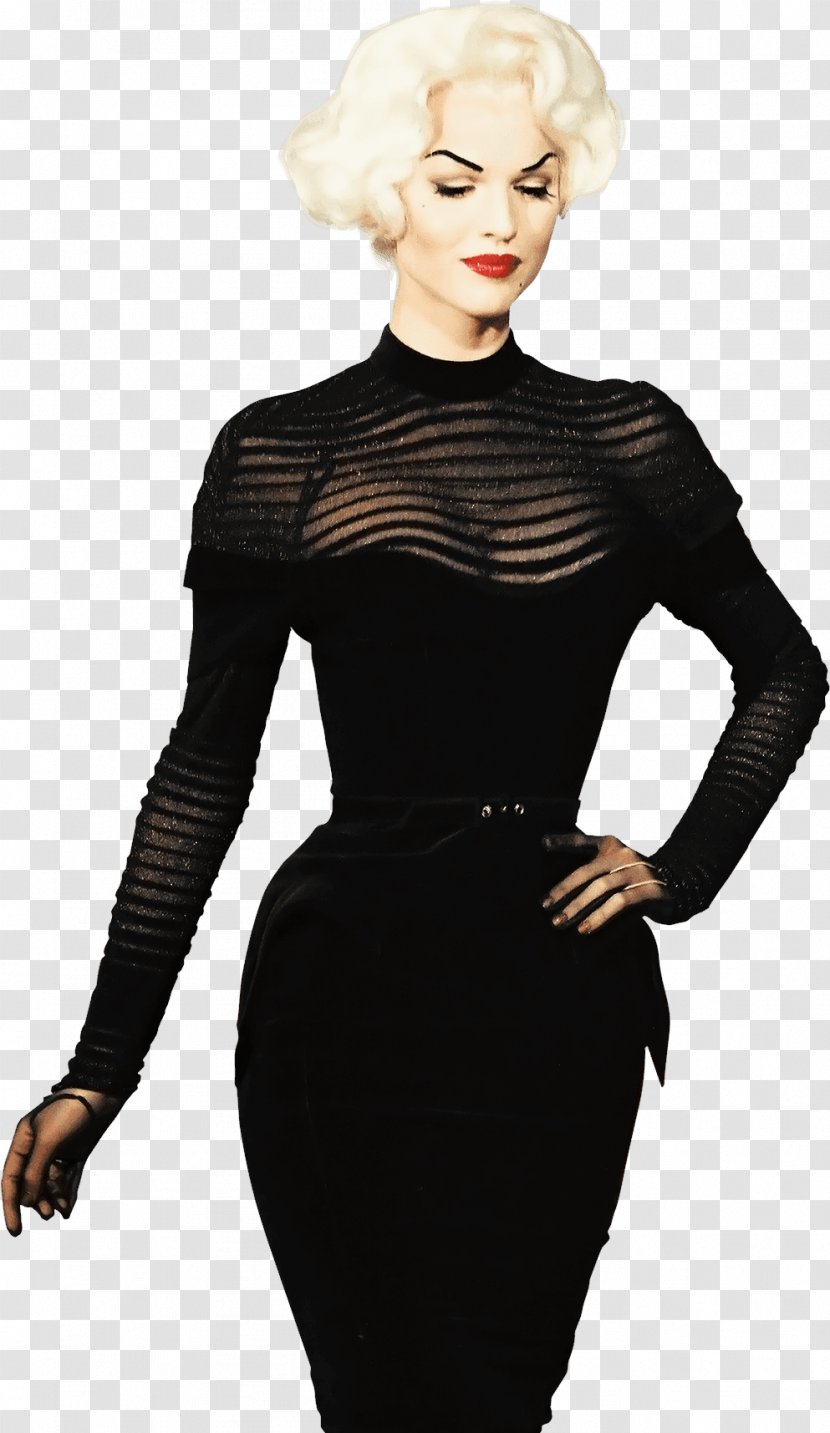 Eva Herzigová Little Black Dress Fashion Model - Tree Transparent PNG