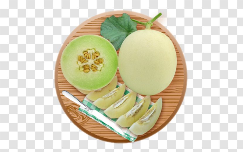 Fruit Hami Melon Auglis - Recipe - Plate Of Transparent PNG