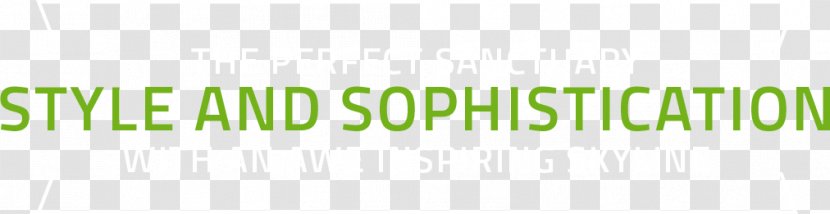 Logo Brand Green - Text - Banner Transparent PNG