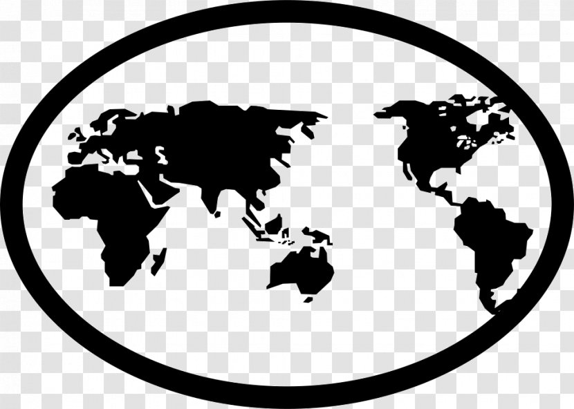 Globe World Map Earth Symbol Transparent PNG