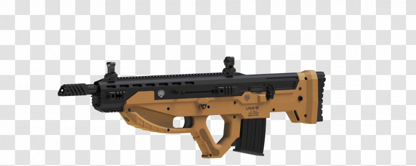 Bullpup Semi-automatic Shotgun Magazine Firearm - Cartoon - Machine Gun Transparent PNG