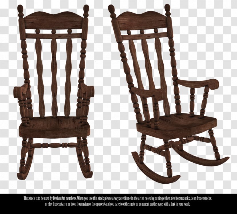 Rocking Chairs Table Furniture - Outdoor Transparent PNG