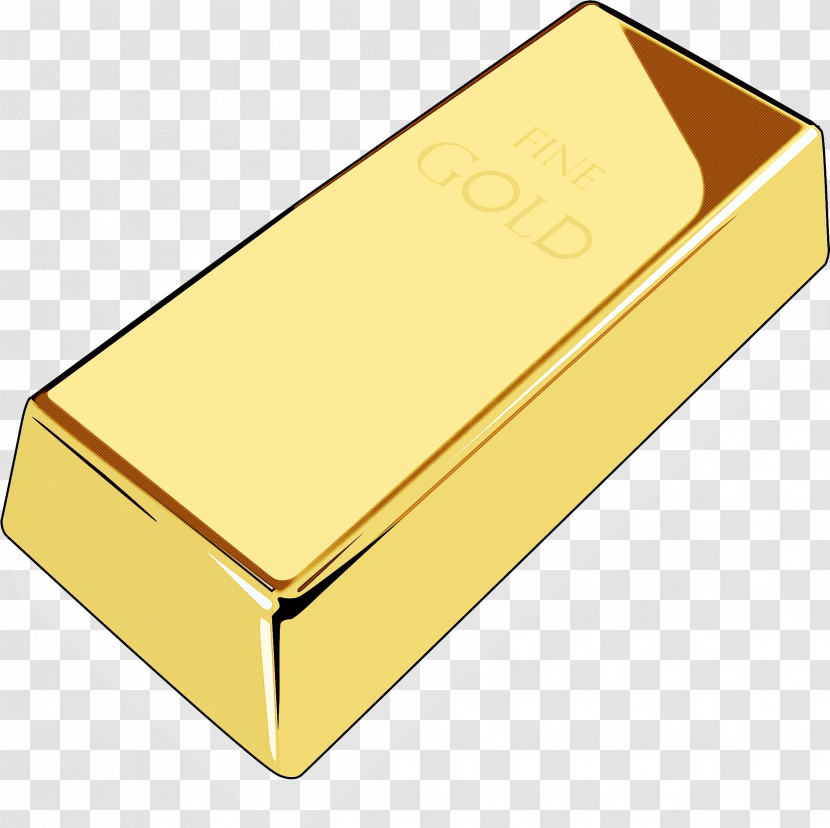 Gold Bar Transparent PNG