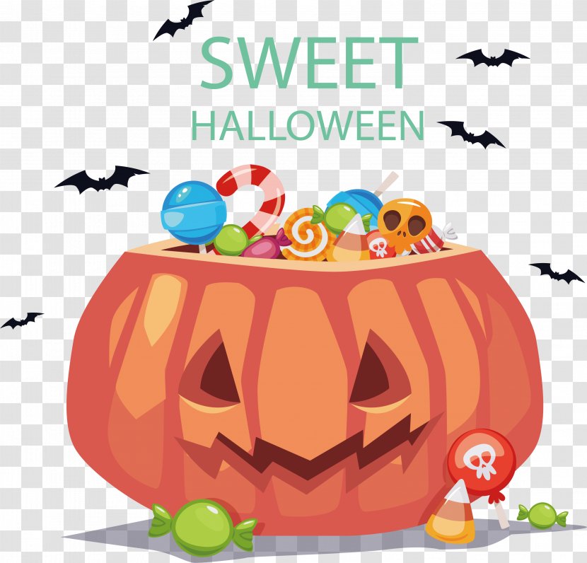 Bat Halloween Computer File - Pumpkin - Sweet Transparent PNG