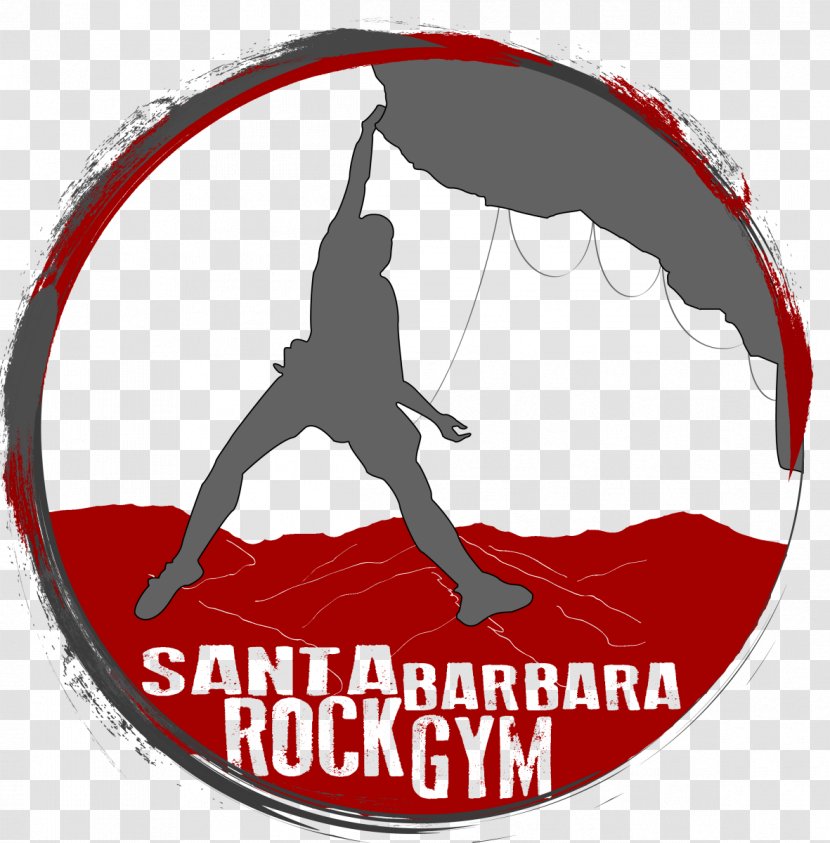 Santa Barbara Rock Gym Climbing Fitness Centre Logo Transparent PNG