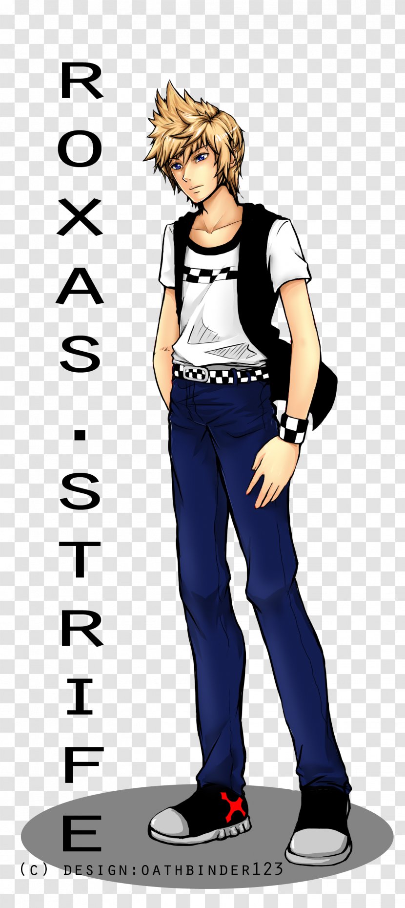 Shoe Cartoon Human Behavior Character - Kh Roxas Transparent PNG