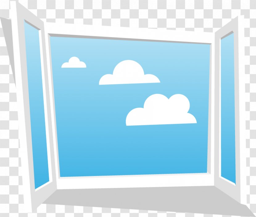 Microsoft Windows Clip Art - Ico - Vector Illustration Open Window Transparent PNG