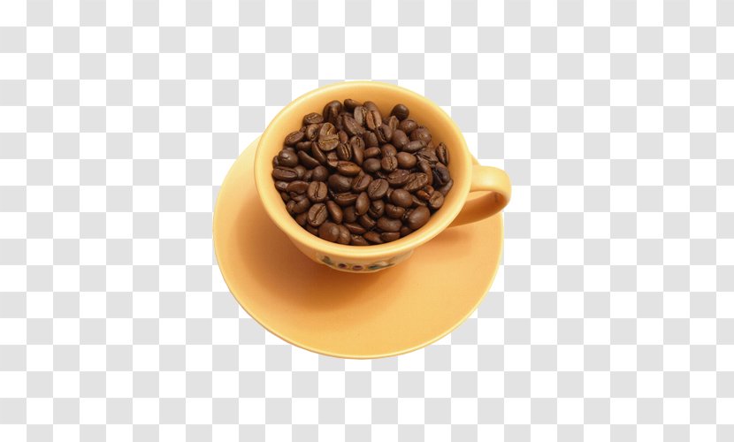 Coffee Bean Tea Food Cup - A Of Beans Transparent PNG