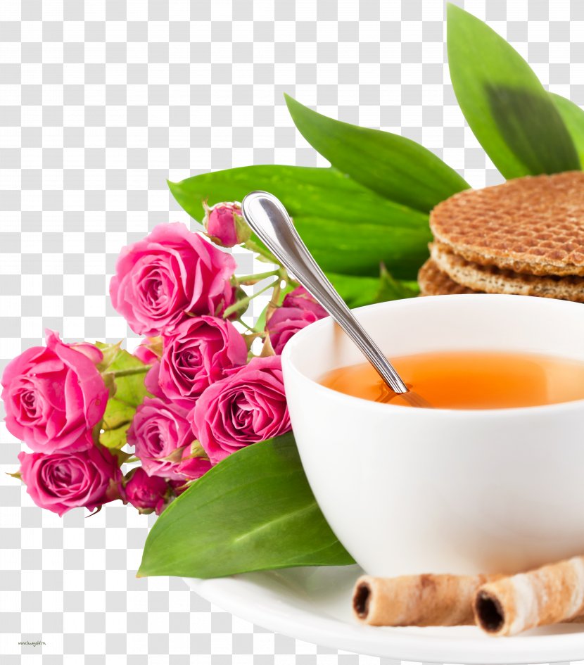 Flowering Tea Breakfast Coffee Flower Bouquet - Flavor Transparent PNG