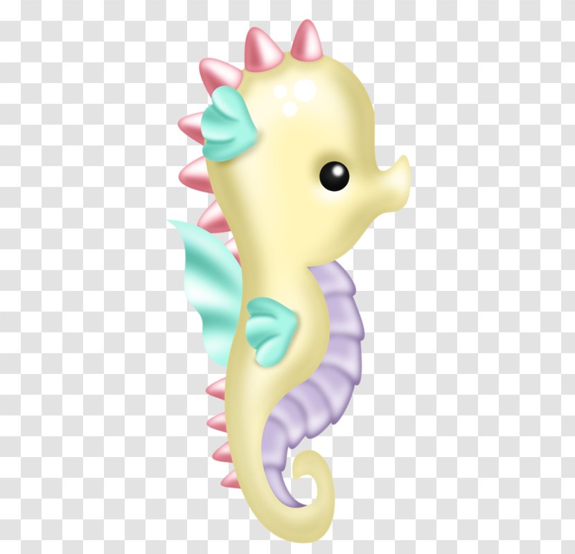 Dwarf Seahorse Hippocampus Clip Art - Vertebrate - Cute Little Hippocampal Transparent PNG