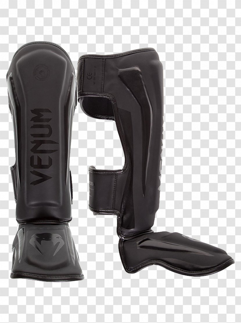 Venum Elite Lightweight Standup Protective MMA Shin Guards Shinguards Kontact - Challenger Transparent PNG