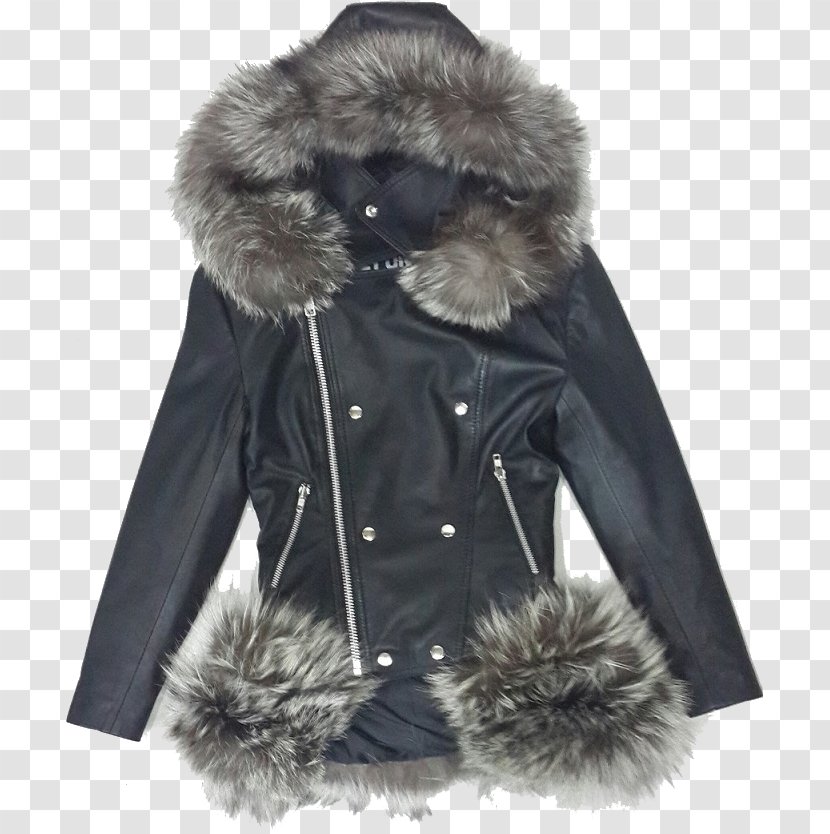 Fur - Hood - Collar Coat Transparent PNG