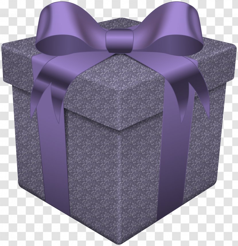 Gift Christmas Download Clip Art - Holiday - Purple Box Transparent PNG