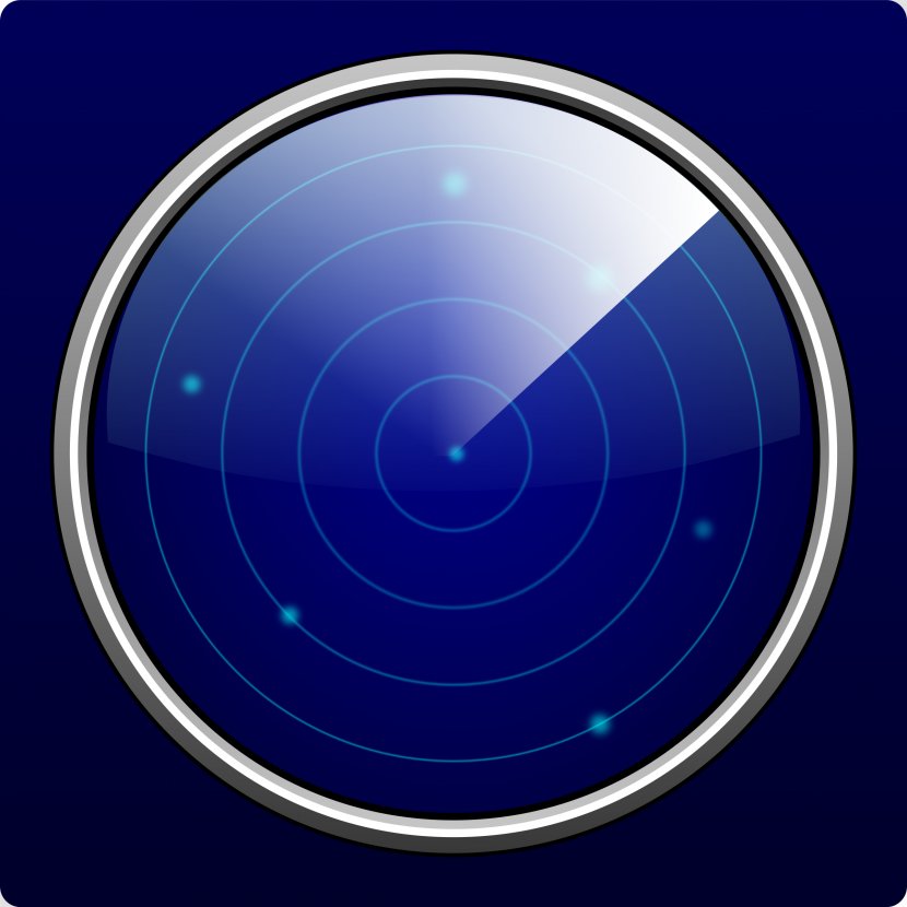 Airplane Radar Clip Art - Pixabay - Cliparts Transparent PNG