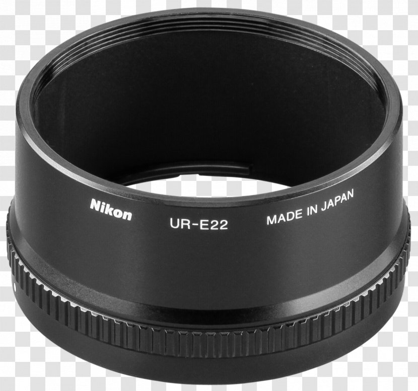 Camera Lens Photography Nikon UR-E22 Hoods Cover - Hood Transparent PNG