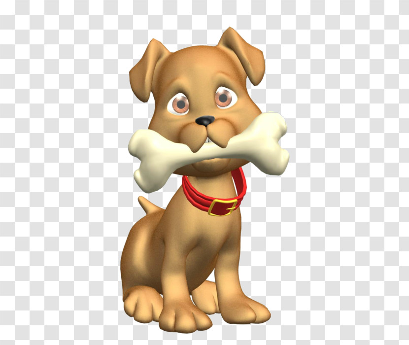 Dog Cartoon Puppy Animation Figurine Transparent PNG