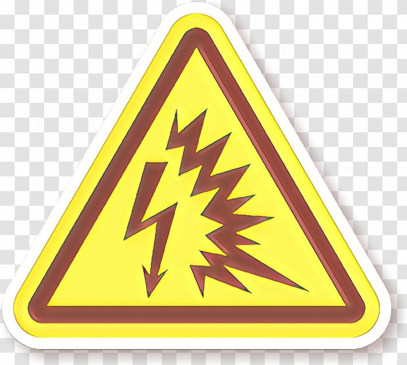 Electricity Symbol - American National Standards Institute - Traffic Sign Signage Transparent PNG