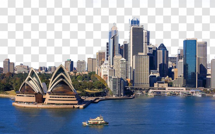 Sydney Opera House Port Jackson Brisbane Canberra City Of - Metropolis - Photos Transparent PNG