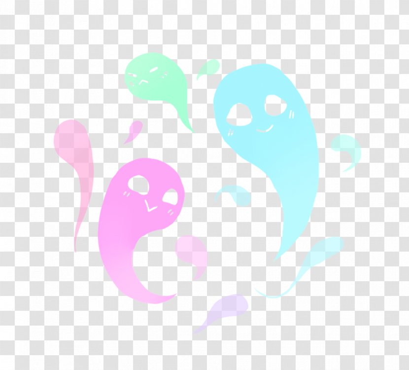 Cricut Octopus Clip Art - Logo - Cute Ghost Transparent PNG
