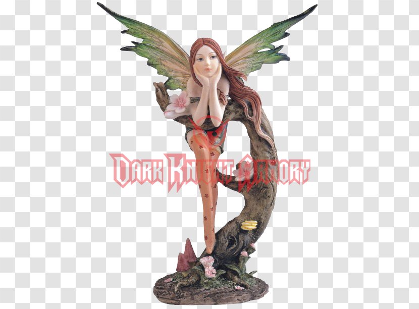 International Imports Statue Figurine Fairy - Tree Stump Transparent PNG