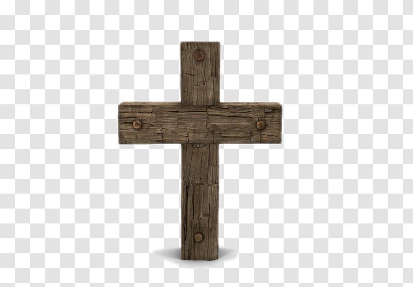 Cross Wood Icon - Stock Photography - Wooden Transparent PNG