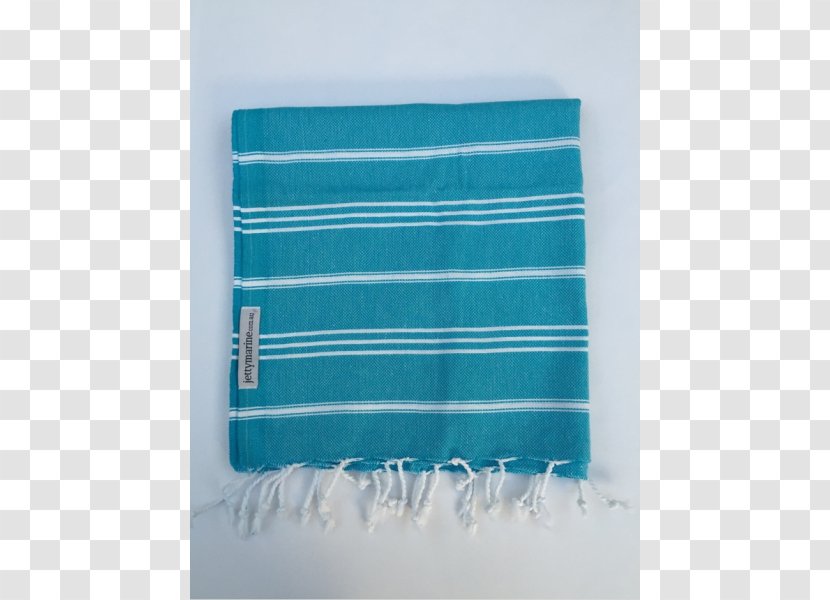 Turquoise Towel Aqua Electric Blue - Microsoft Azure - Beach Transparent PNG