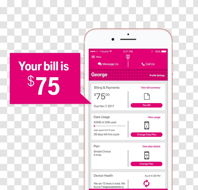 Smartphone T-Mobile US, Inc. Prepay Mobile Phone Customer Service - Phones Transparent PNG